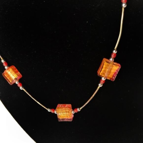 Silver Beaded Jewelry Set - Picture 3 of 10